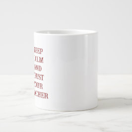 Custom Teacher Gift Mug  Jumbo Mugg