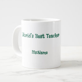 Custom Teacher Gift Mug  Jumbo Mugg