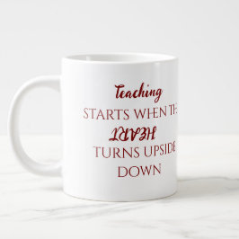 Custom Teacher Gift Mug  Jumbo Mugg