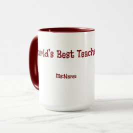 Custom Teacher Gift Mug  Mugg