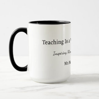 Custom Teacher Gift Mug  Mugg