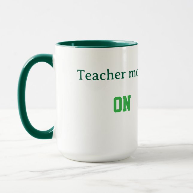 Custom Teacher Gift Mug  Mugg (Vänster)