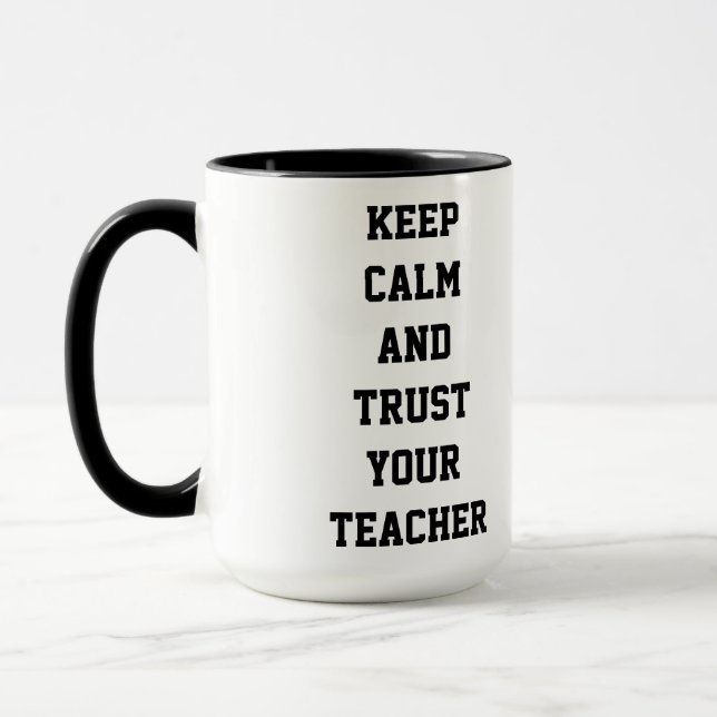 Custom Teacher Gift Mug  Mugg (Vänster)