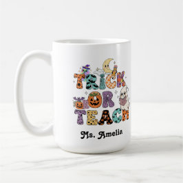 Custom Teacher Mug, Custom Teacher Gift, Hallow Kaffemugg