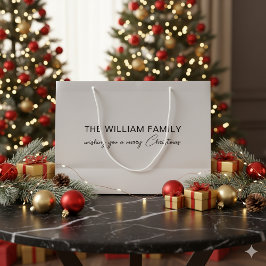 Custom Text Christmas Silver