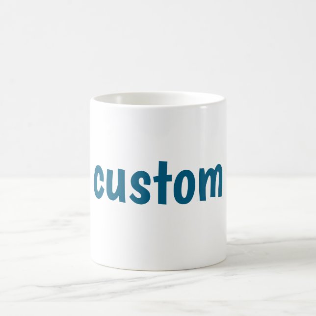 CUSTOM Text Design – Personalized Style Statement Kaffemugg (Center)