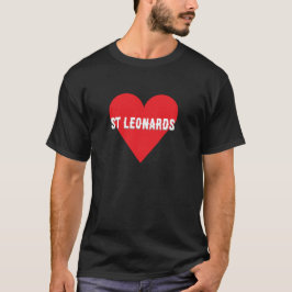 Custom text Heart – Personalised “I Love  T Shirt