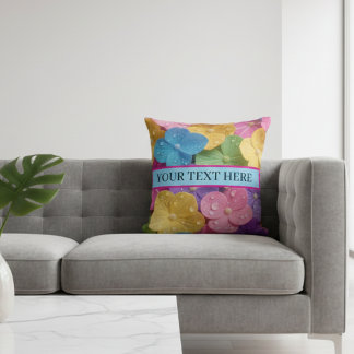 “Custom Text Pillow – Your Message Here” Kudde