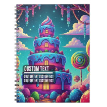 Custom Text Sweet Dream Cake Fantasy Landscape