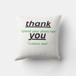 Custom Text & Upload Your Photo Personalized Kudde