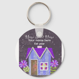 Custom The Signature Whimsy (Pink & Teal) Keychain Nyckelring