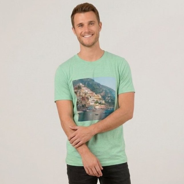 Custom Travel Photo Unisex T-Shirt - Personalized  (Skapare uppladdad)