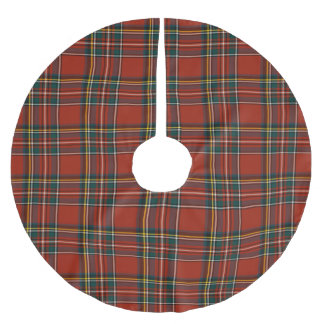 Custom Tree Skirt, Brushed Polyester Julgransmatta Borstad Polyester