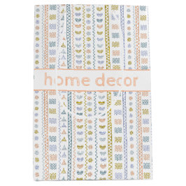 Custom Tribal Geometric Pattern Gift Bag