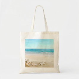 Custom Two-Sided Photo Personalized Beach Modern Tygkasse