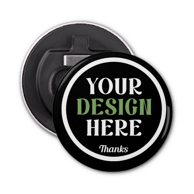 custom, unique, sleek & minimalist flasköppnare (Framsidan)