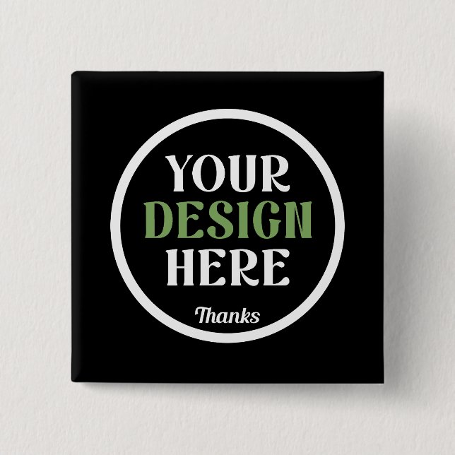 custom, unique, sleek & minimalist knapp (Framsida)