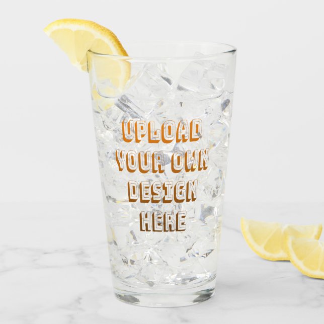 Custom Upload Design Product Glaskopp (Framsida Ice)