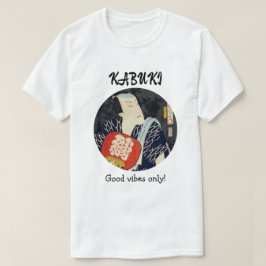 Custom Vintage Aesthetic Japanese Kabuki Theater T Shirt