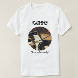 Custom Vintage Aesthetic Japanese Kabuki Theater T Shirt