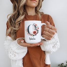 Custom Wildflower Birth Flower Mug for Grandma Kaffemugg