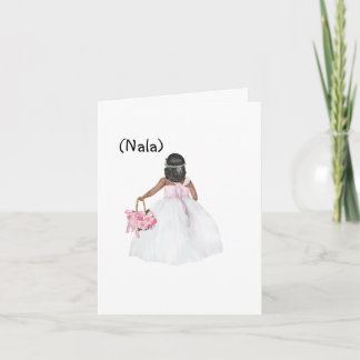 Custom Will You Be My Flower Girl? Card Kort