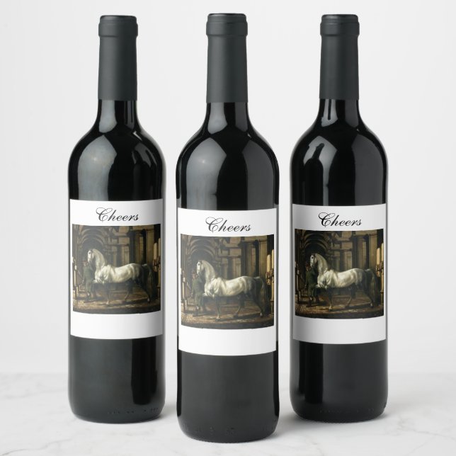 Custom Wine Bottle Labels Vinflaska Etikett (Flaskor)