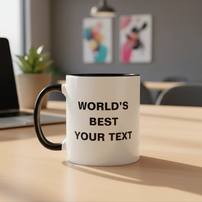 Custom World's Best Personalized Coffee  Mugg (Skapare uppladdad)