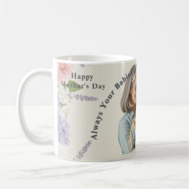 Custom  your family photo Mother's day Kaffemugg