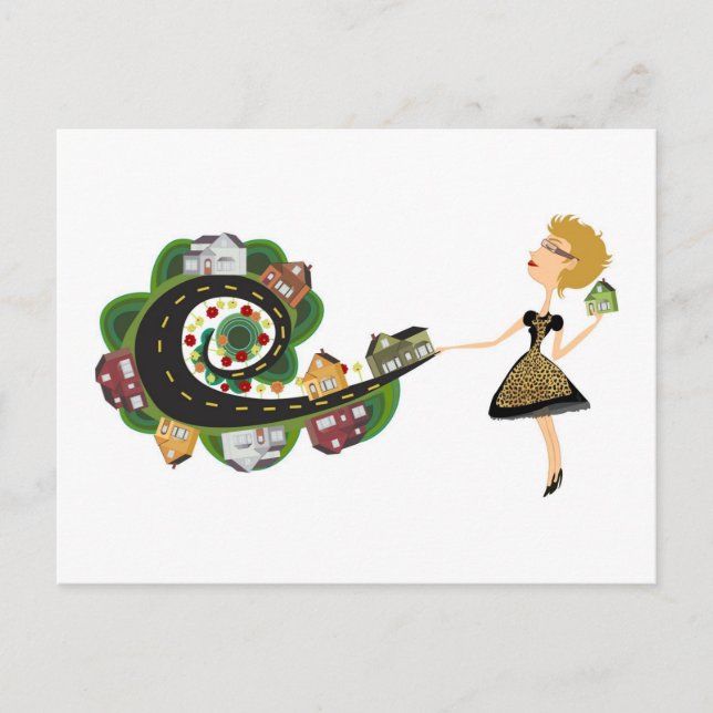 Custome Real Gods Vykort (Framsida)