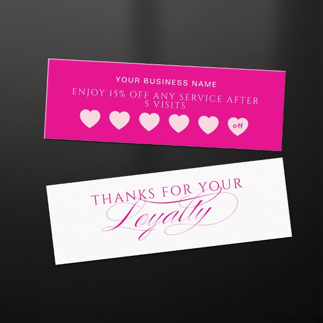 Customer Loyalty Cards For Spa Beauty Salons Lojalitetskort (Skapare uppladdad)