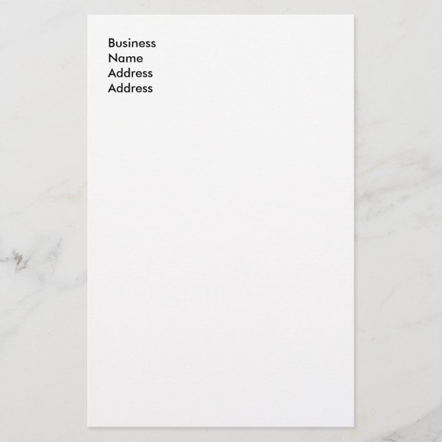 CustomerAdd Namn Adress Letterhead Brevpapper (Framsida)