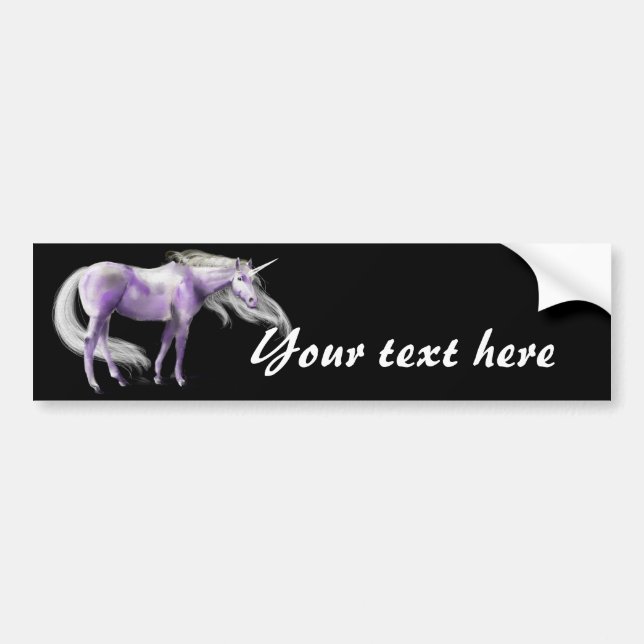 Customisable bildekal för Unicorns (Framsidan)