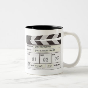 Customisable Clapperboard mugg