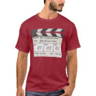 Customisable Clapperboard T-tröja