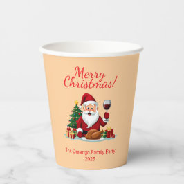 Customisable Happy Santa Claus Christmas Party
