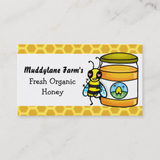 Customisable HoneyBeeaffär Visitkort