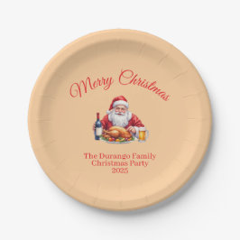 Customisable Jolly Santa Claus Christmas Party