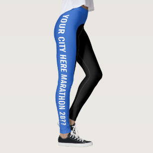 Customisable maratonspringer damasker leggings