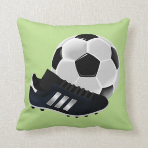 Customisable pojkefotbollälskare kudde