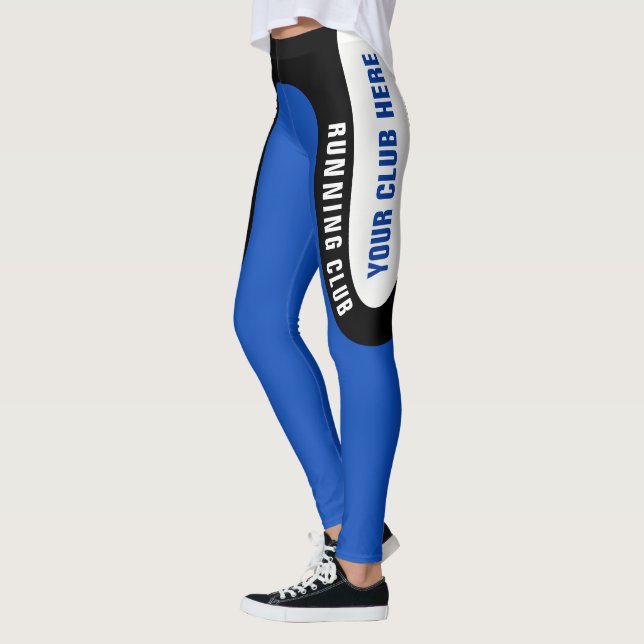 Customisable rinnande klubbdamaskerversion 2 leggings (Vänster)