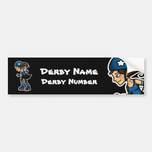 Customisable rullDerby Jammer Bildekal