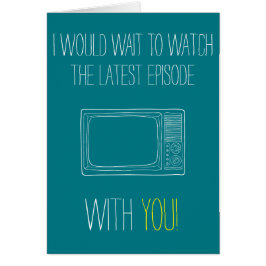 Customisable skulle jag väntan till klockan med hälsningskort