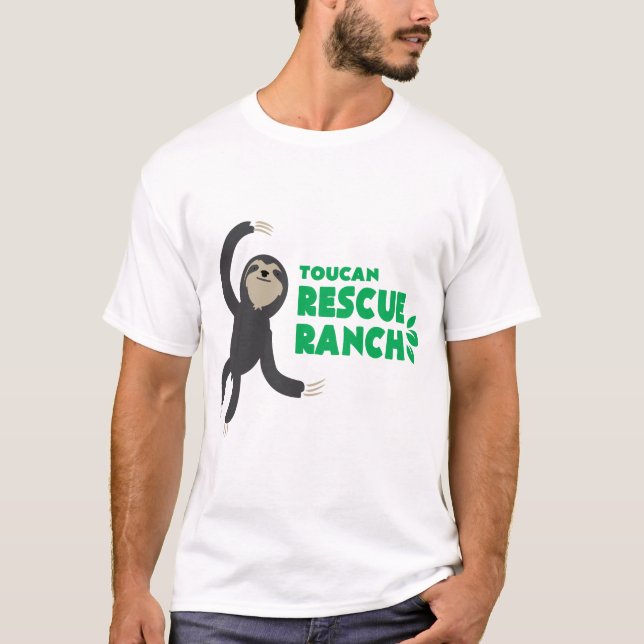 Customisable tre Toed Slothutslagsplats Tee Shirt (Framsida)