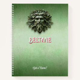 Customizable 8.5 x 11 Beltane May Day Notebook