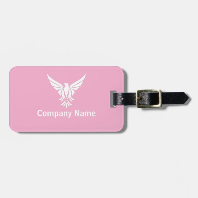Customizable Business ID Tag Bagagebricka (Horisontell Framsida)