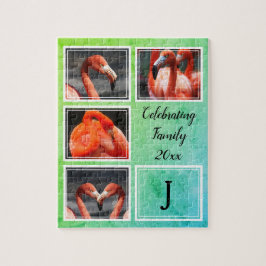 Customizable CELEBRATING FAMILY Photo Keepsake Pussel