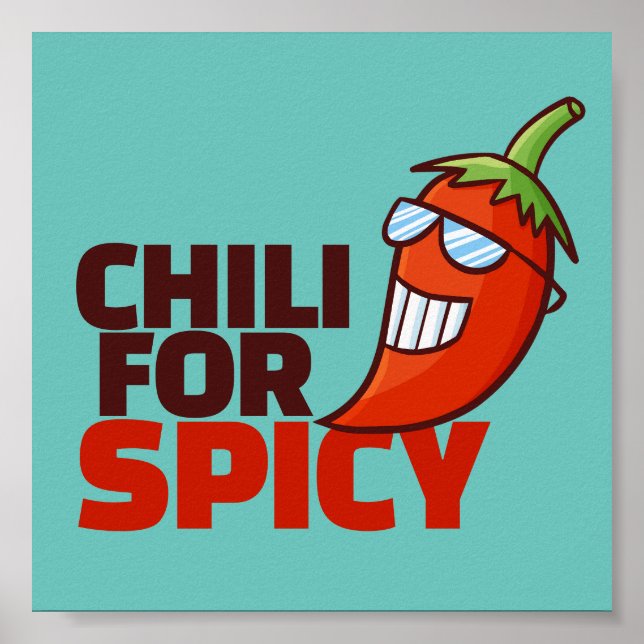Customizable Chili for Spicy Poster (Framsidan)