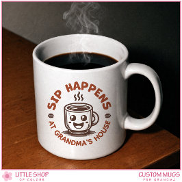 Customizable Coffee Mug for Grandma Kaffemugg