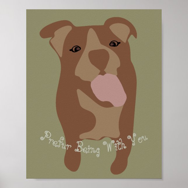 Customizable Cute Dog Companion Poster (Framsidan)